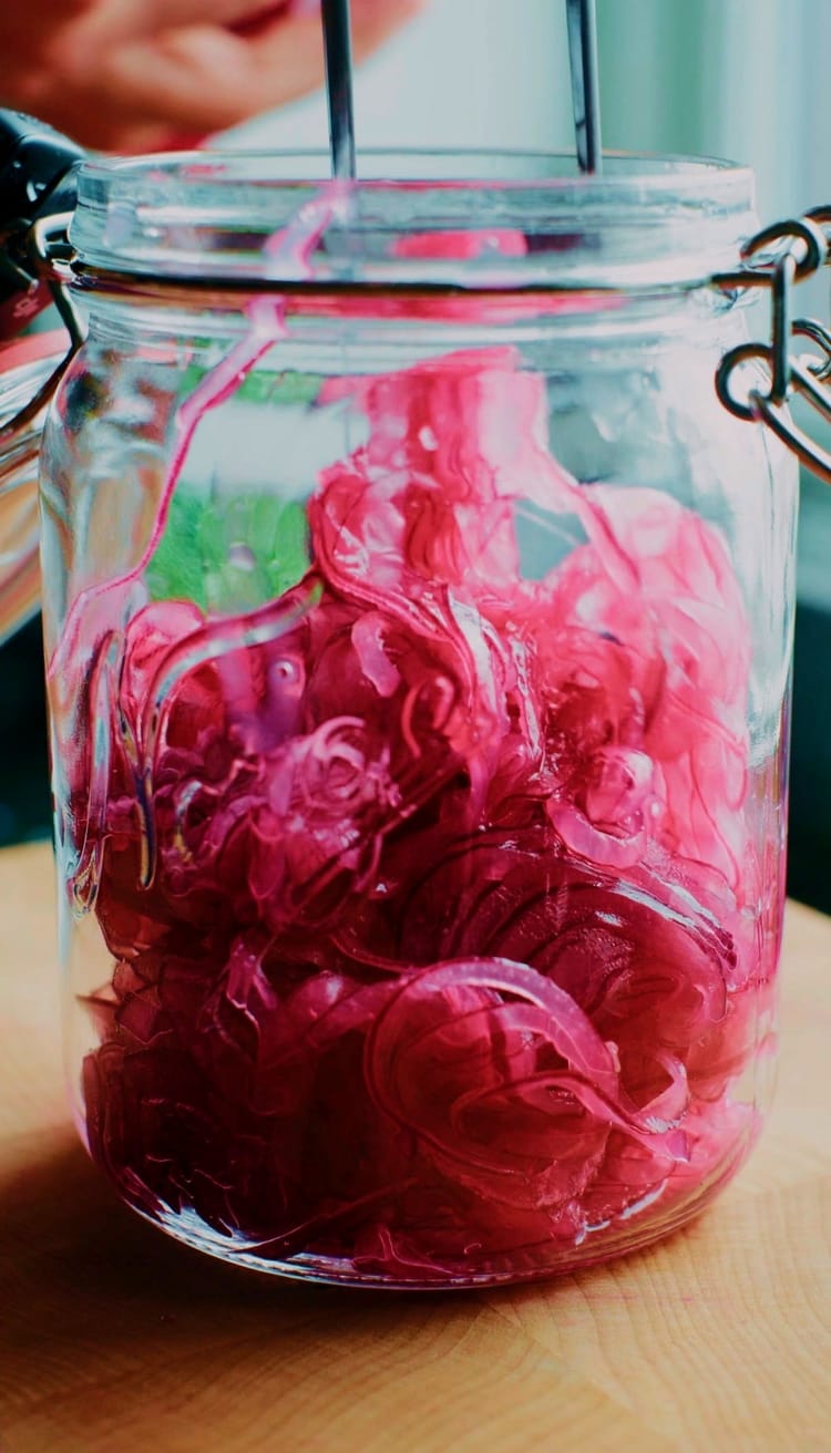 Red Onion + Lemon = Chemistry